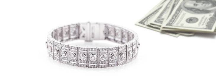 Diamond and White Gold Bracelet Diamond and White Gold Bracelet